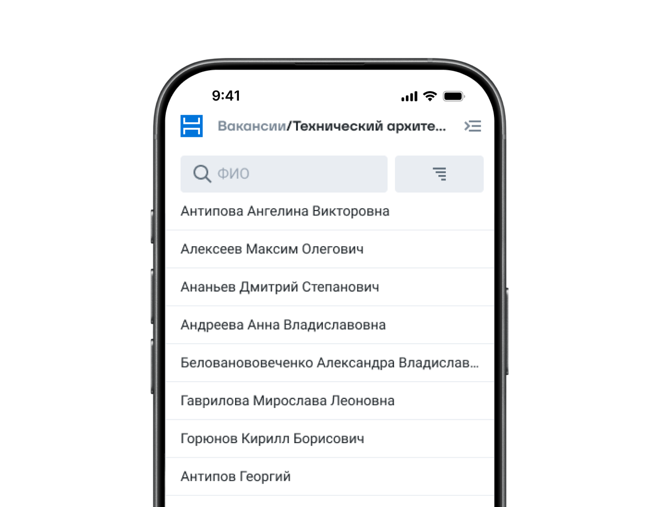 Мобильные компоненты Юнион